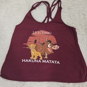 The Lion King Hakuna Matata Tank Top S